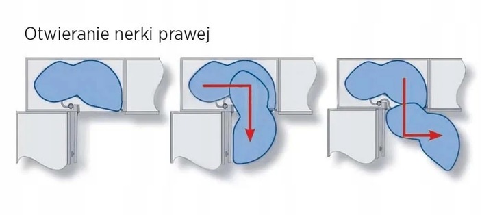 SMARTT KOSZ CORNER CARGO 1000 DO SZAFKI NAROŻNEJ PRAWY ANTRACYT 6