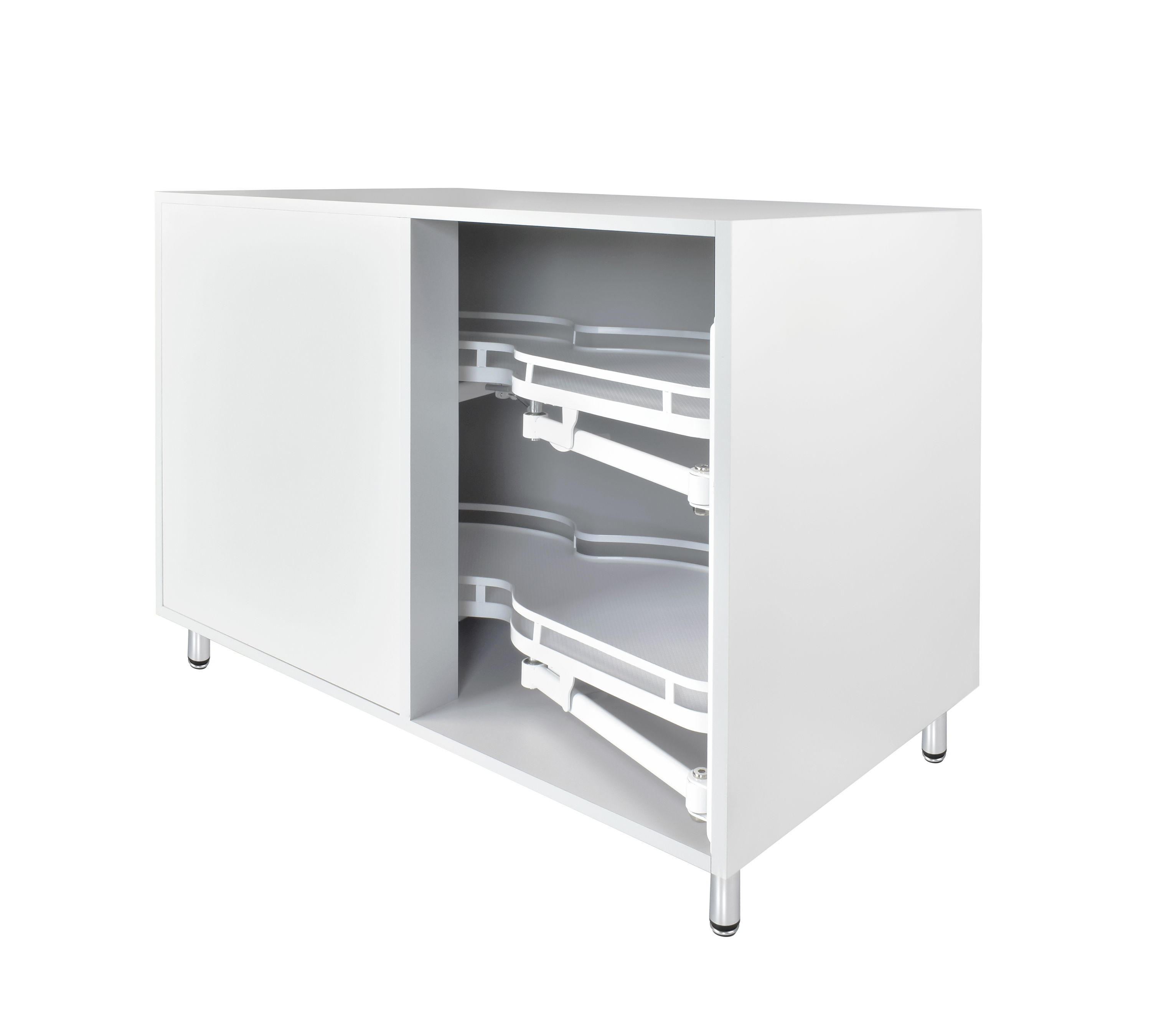 SMARTT KOSZ CORNER CARGO 1200 DO SZAFKI NAROŻNEJ PRAWY BIAŁY 2