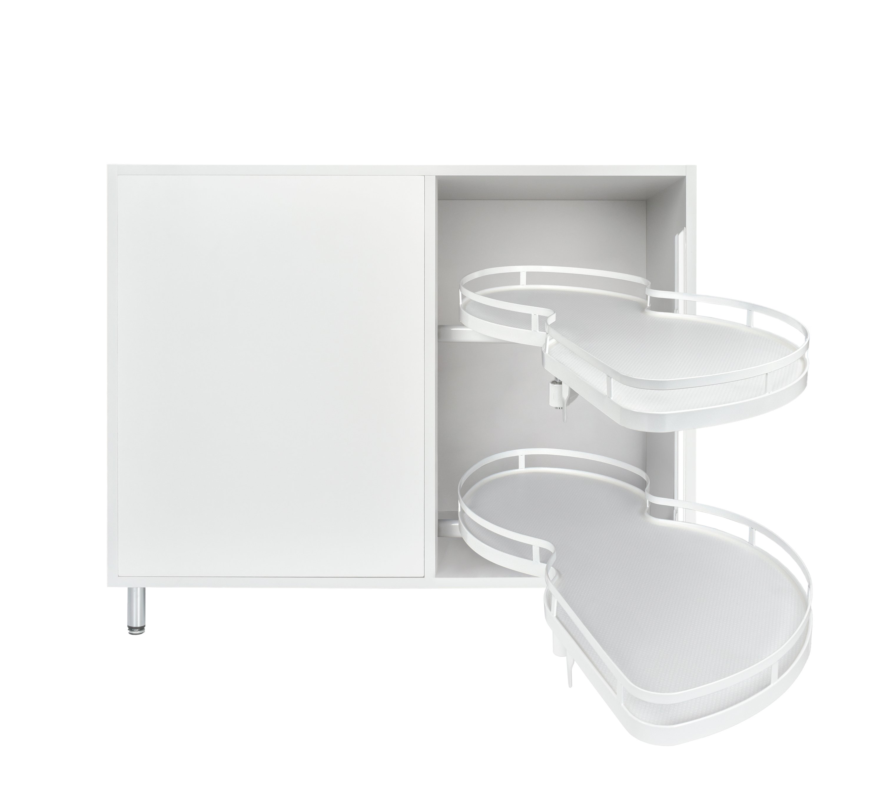 SMARTT KOSZ CORNER CARGO 1200 DO SZAFKI NAROŻNEJ PRAWY BIAŁY 4