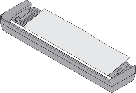 BLUM ZSZ.02F0 ORGA-LINE obcinarka do folii aluminiowej (z folią) JASNOSZARY