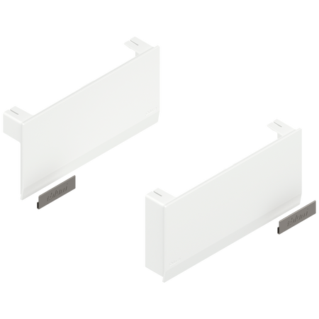 BLUM 22K8000 Front uchylny AVENTOS HK top, zestaw zaślepek, lewa/prawa BIAŁY