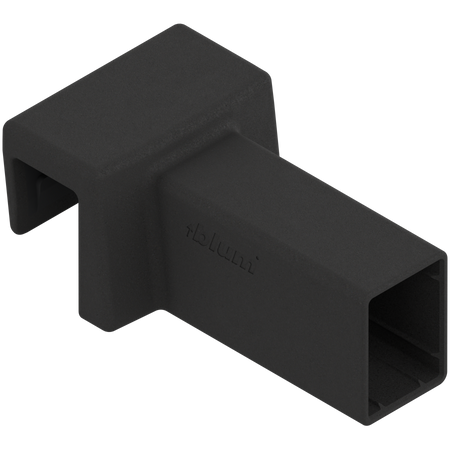 BLUM ZC7U11E0 AMBIA-LINE uchwyt relingu poprzecznego, do LEGRABOX free CZARNY MAT