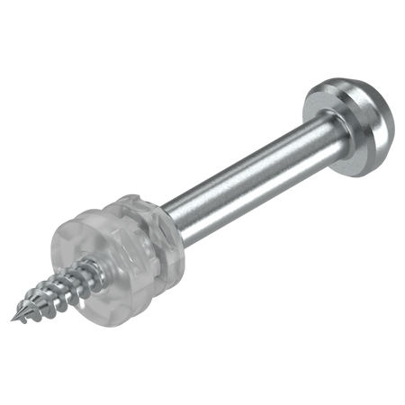 BLUM ZF4.5002 Mocowanie frontu górne MERIVOBOX, wkręty, symetryczne