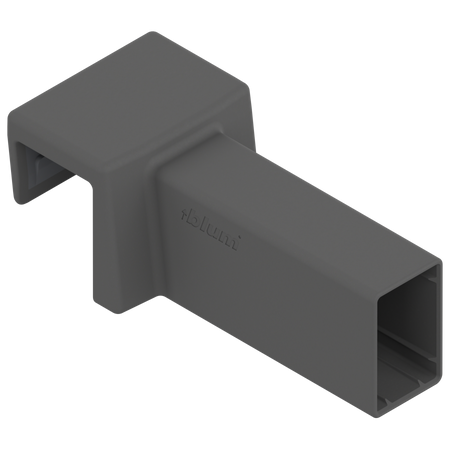 BLUM ZC4U10E0 AMBIA-LINE uchwyt relingu poprzecznego, do MERIVOBOX ANTRACYT MAT