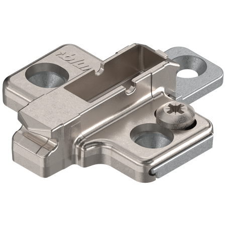 BLUM 175H7130 CLIP CLIP prowadnik, krzyżakowy, 3 mm, Cynk, Wkręty, RW: 2-częściowy