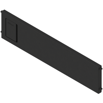 BLUM ZC7Q020SS AMBIA-LINE listwa poprzeczna, do LEGRABOX/MERIVOBOX do szuflady z wysokim frontem (ZC7SXXXRS2), tworzywo CZARNY MAT
