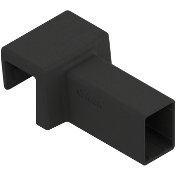 BLUM ZC7U10E0 AMBIA-LINE uchwyt relingu poprzecznego, do LEGRABOX pure CZARNY MAT