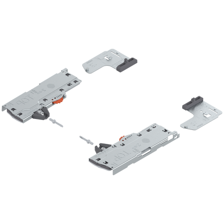 BLUM T60L7140 Zestaw (Jednostka TIP-ON BLUMOTION + Zabierak + Adapter), do LEGRABOX, do MOVENTO, Typ S1, dł. NL=270-349 mm, Całkowita waga szuflady=10-20 kg, prawy+lewy