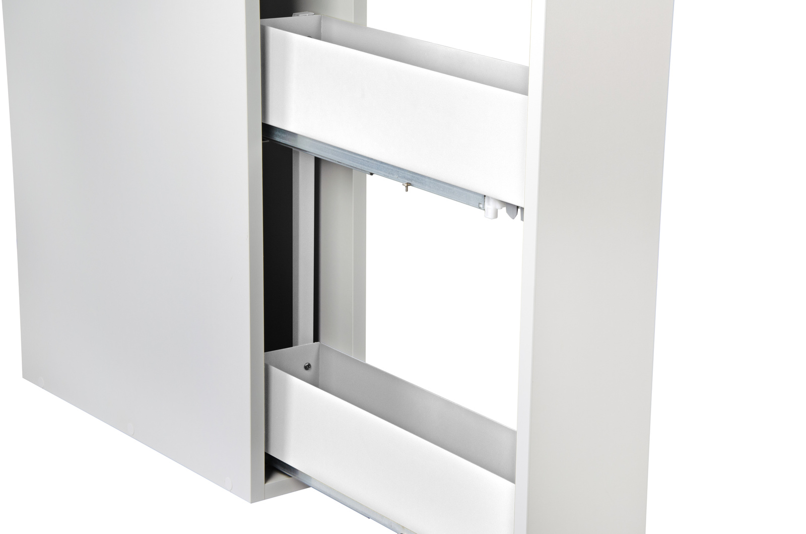 SMARTT KOSZ CARGO DO SZAFKI 15 CICHY DOMYK PEŁNE DNO WYSUW 2 POZIOMY PROWADNICE BLUM LEWY BIAŁY pol_pl_SMARTT-CARGO-BLUM-SMALL-L-150-lewy-bialy-2961_14