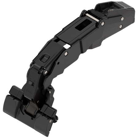 BLUM 71B7690 CLIP top BLUMOTION zawias z szerokim kątem otw. 155°, Drzwi bliźniacze, puszka: INSERTA, CZARNY ONYKS