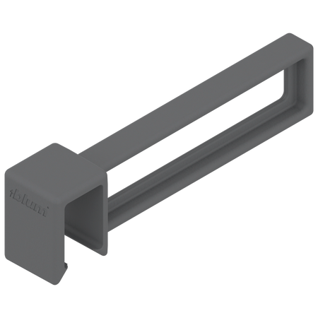 BLUM ZC7U10F0 AMBIA-LINE listwy podłużne do relingu poprzecznego, do LEGRABOX pure ANTRACYT MAT