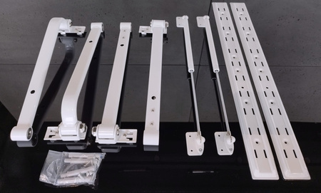 SMARTT KOSZ CORNER CARGO NERKA 1000 DO SZAFKI NAROŻNEJ PRAWY BIAŁY