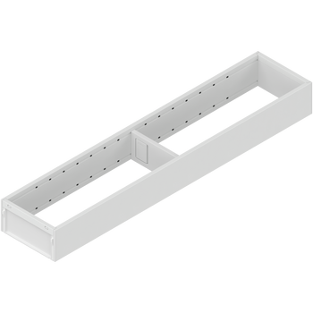 BLUM ZC7S500RS1 AMBIA-LINE ramki do szuflady standardowej, LEGRABOX/MERIVOBOX, stal, dł.=500 mm, szerokość=100 mm BIAŁY MAT