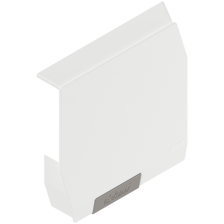 BLUM 20K8A21.21AVENTOS HK-S do małych frontów uchylnych, zaślepka, z zamontowaną małą zaślepką, lewa BIAŁY