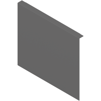 BLUM ZC7A0U0F AMBIA-LINE adapter do montażu ramy do drewnianej ścianki tylnej do szuflady z wysokim frontem, do LEGRABOX/MERIVOBOX wysokość F, stal ANTRACYT MAT