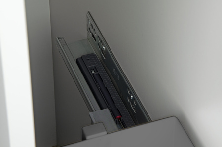 SMARTT KOSZ CARGO DO SZAFKI 20 CICHY DOMYK PEŁNE DNO WYSUW 2 POZIOMY PROWADNICE BLUM PRAWY ANTRACYT