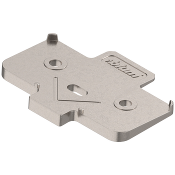 BLUM 171A5500 podkładka kątowa, krzyżakowa, -5°, wersja na wkręty, wysokość: 6 mm