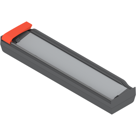 BLUM ZSZ.02F0 ORGA-LINE obcinarka do folii aluminiowej (z folią) JASNOSZARY