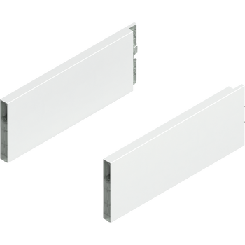 BLUM ZL4.270S.E MERIVOBOX BOXCAP, dł.=270 mm, wysokość E, lewy+prawy, JEDWABIŚCIE BIAŁY MAT