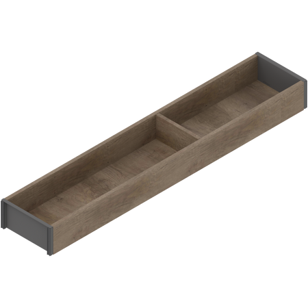 BLUM ZC7S550RH1 AMBIA-LINE ramki do szuflady standardowej, do LEGRABOX/MERIVOBOX, w opcji drewnopodobnej, dł.=550 mm, szerokość=100 mm DĄB NEBRASKA