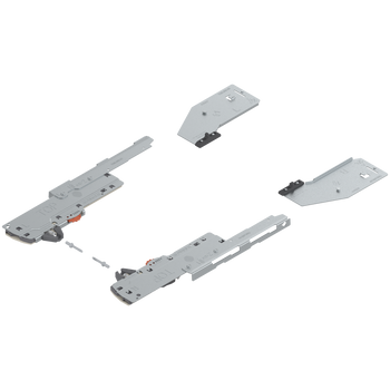 BLUM T60L9340 Zestaw (Jednostka TIP-ON BLUMOTION + Zabierak + Adapter), do LEGRABOX, Typ L1, dł. NL=350-750 mm, Całkowita waga szuflady=0-20 kg, prawy+lewy