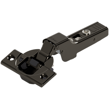 BLUM 71B3650 CLIP top BLUMOTION zawias standard. 110°, drzwi bliźniacze, puszka: na wkręty, CZARNY ONYKS