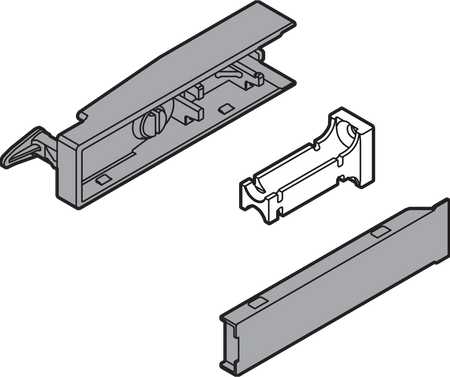 BLUM Z80.000S CABLOXX zestaw zaczepu BIAŁY