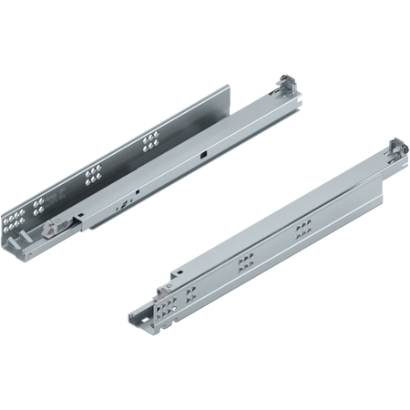 BLUM 560F4500B TANDEM BLUMOTION Pełny wysuw, Prowadnica, 30 kg, dł.=450 mm, do Grubość płyty 17-19 mm, wymaga sprzęgła, lewa+prawa