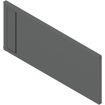 BLUM ZC7Q0U0FS AMBIA-LINE listwa poprzeczna, do LEGRABOX/MERIVOBOX do szuflady z wysokim frontem (ZC7F300RSU), tworzywo ANTRACYT MAT