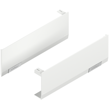 BLUM 22.8000 Zestaw zaślepek AVENTOS HF/HS/HL top, gładki, prawy+lewy BIAŁY