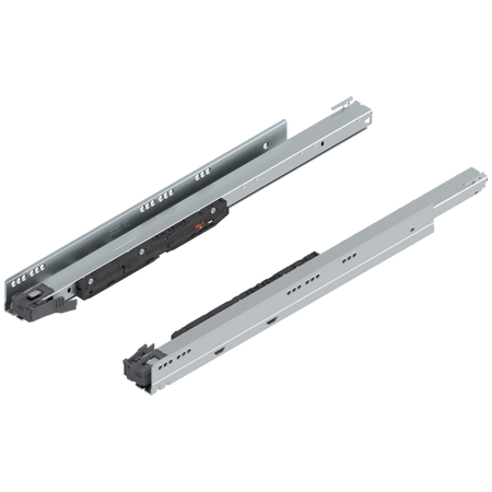 BLUM 753.6501S Prowadnica korpusu LEGRABOX z BLUMOTION S, pełny wysuw, 70 kg, dł.=650mm, lewa+prawa