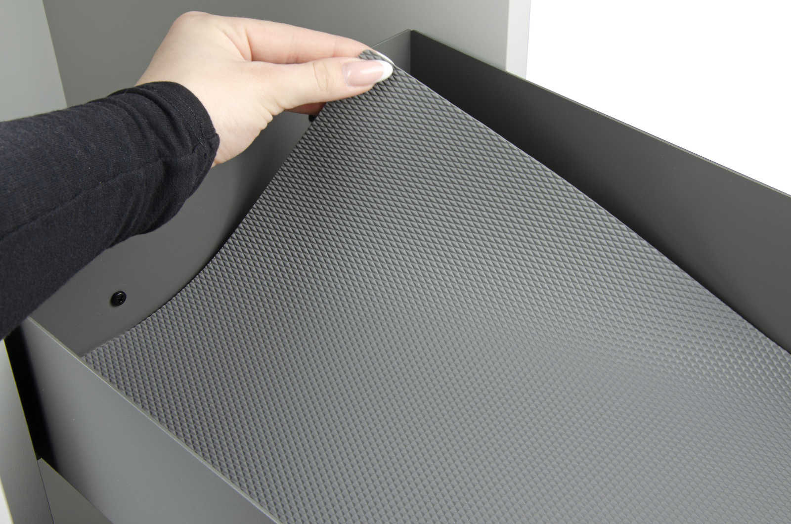 SMARTT KOSZ CARGO DO SZAFKI 35 CICHY DOMYK PEŁNE DNO WYSUW 2 POZIOMY ANTRACYT pol_pl_SMARTT-CARGO-SMALL-L-350-prowadnice-antracyt-2935_14