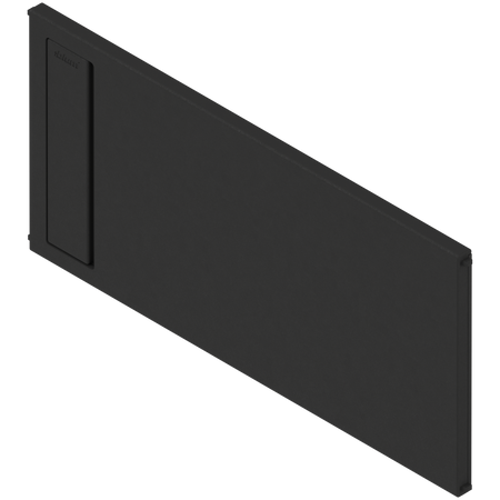 BLUM ZC7Q0P0FS AMBIA-LINE listwa poprzeczna, do LEGRABOX/MERIVOBOX do szuflady z wysokim frontem (ZC7F400RSP), tworzywo CZARNY MAT
