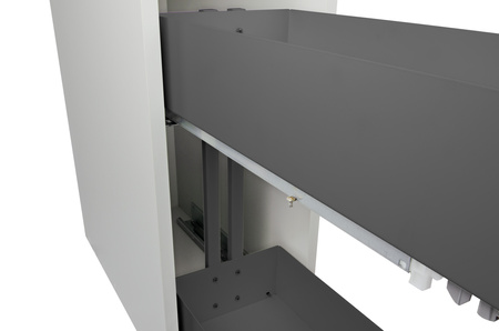 SMARTT KOSZ CARGO DO SZAFKI 25 CICHY DOMYK PEŁNE DNO WYSUW 2 POZIOMY ANTRACYT