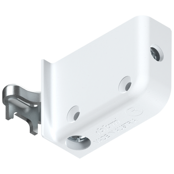 BLUM 48N0510 Zawieszka do szafek, prawa, na wkręty, BIAŁA