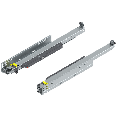 BLUM 760H5000T MOVENTO z TIP-ON, pełny wysuw, prowadnica, 40 kg, dł.=500 mm, wymaga sprzęgła, lewa+prawa