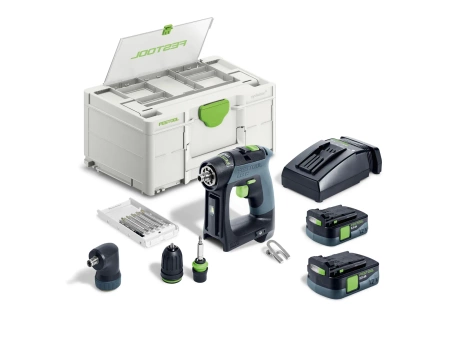 FESTOOL Akumulatorowa wiertarko-wkrętarka CXS 12 2,5-Set 576865