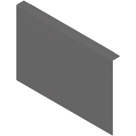 BLUM ZC7A0P0C AMBIA-LINE adapter do montażu ramy do drewnianej ścianki tylnej do szuflady z wysokim frontem, do LEGRABOX/MERIVOBOX wysokość C, stal ANTRACYT MAT