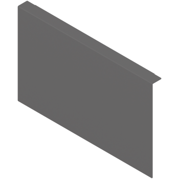 BLUM ZC7A0U0C AMBIA-LINE adapter do montażu ramy do drewnianej ścianki tylnej do szuflady z wysokim frontem, do LEGRABOX/MERIVOBOX wysokość C, stal ANTRACYT MAT