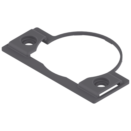 BLUM 70T3507.21 Podkładka dystansowa, pod puszkę zawiasów do CLIP top BLUMOTION, wersja na wkręty, wysokość: 1.5 mm