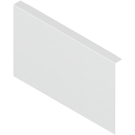 BLUM ZC7A0U0C AMBIA-LINE adapter do montażu ramy do drewnianej ścianki tylnej do szuflady z wysokim frontem, do LEGRABOX/MERIVOBOX wysokość C, stal BIAŁY MAT