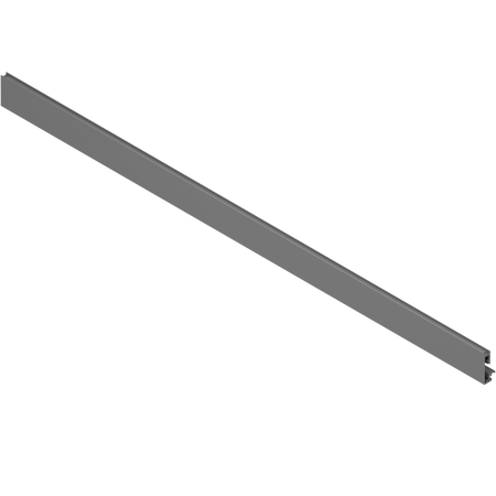 BLUM ZV4.1042NN VORD-ST front, z wpustem na element dekoracyjny, do Szuflada wewnętrzna z elementem dekoracyjnym, KB=1200 mm, do przycięcia, do MERIVOBOX, ANTRACYT MAT