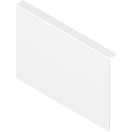 BLUM ZC7A0P0C AMBIA-LINE adapter do montażu ramy do drewnianej ścianki tylnej do szuflady z wysokim frontem, do LEGRABOX/MERIVOBOX wysokość C, stal BIAŁY MAT