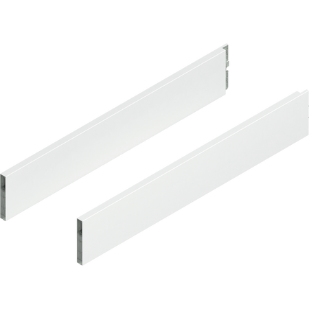 BLUM ZL4.600S.E MERIVOBOX BOXCAP, dł.=600 mm, wysokość E, lewy+prawy, JEDWABIŚCIE BIAŁY MAT