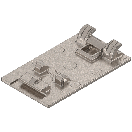 BLUM 70T4568C Płytka puszki CRISTALLO, na klej, prostokątna, do Lustro
