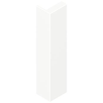 BLUM ZB4E00AK Zaślepka do MERIVOBOX, wysokość E, symetryczna, JEDWABIŚCIE BIAŁY MAT