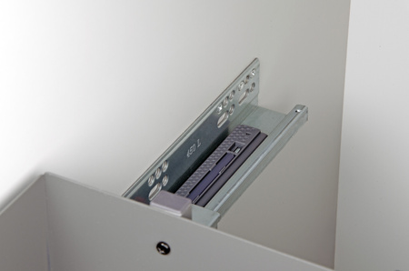 SMARTT KOSZ CARGO DO SZAFKI 45 CICHY DOMYK PEŁNE DNO WYSUW 2 POZIOMY ANTRACYT 