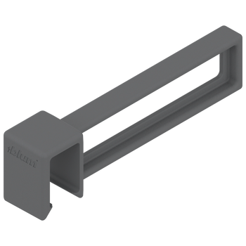 BLUM ZC7U10F0 AMBIA-LINE listwy podłużne do relingu poprzecznego, do LEGRABOX pure ANTRACYT MAT