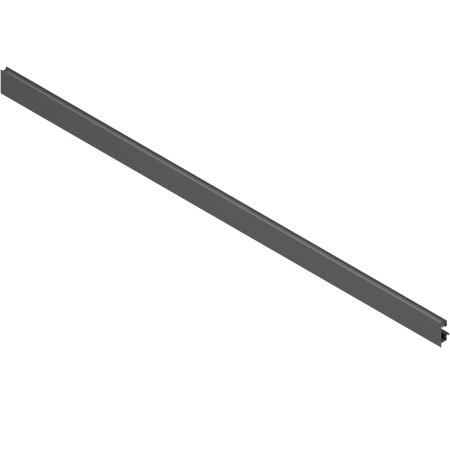 BLUM ZV7.1043MN1VORD-ST LEGRABOX front, z wpustem na element dekoracyjny, do Szuflada wewnętrzna wysoka, KB=1200 mm, do przycięcia CZARNY MAT