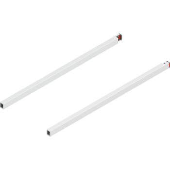 BLUM ZR4.500RS Reling podłużny MERIVOBOX, dł.=500 mm, lewy+prawy, JEDWABIŚCIE BIAŁY MAT